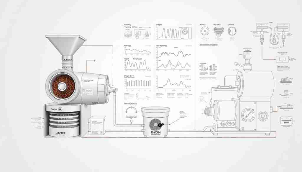 coffee roasting science diagram