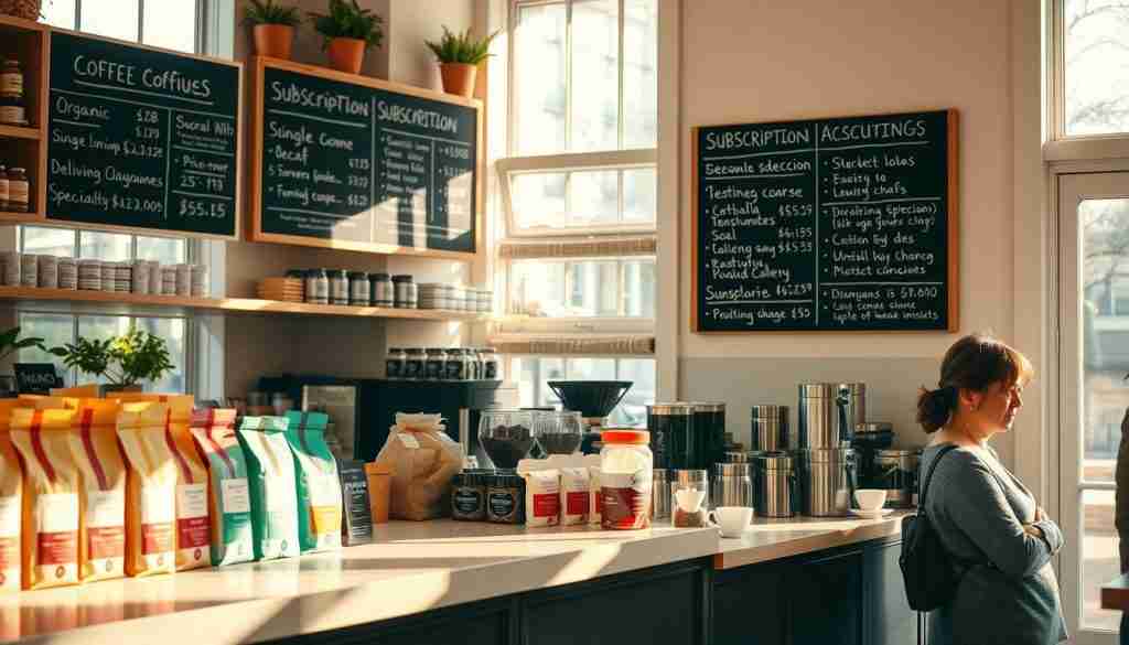 coffee subscription options