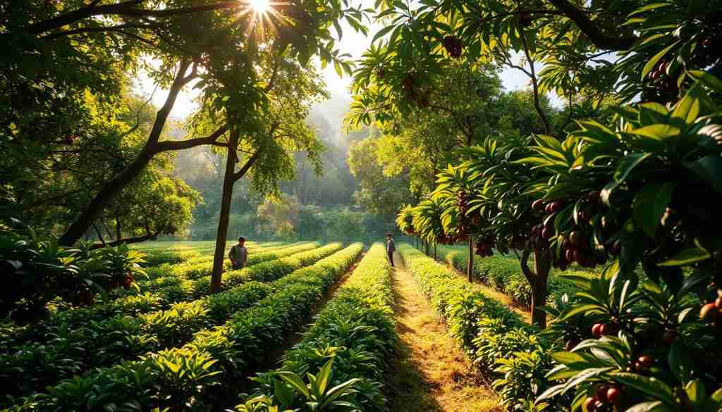 shade-grown coffee techniques